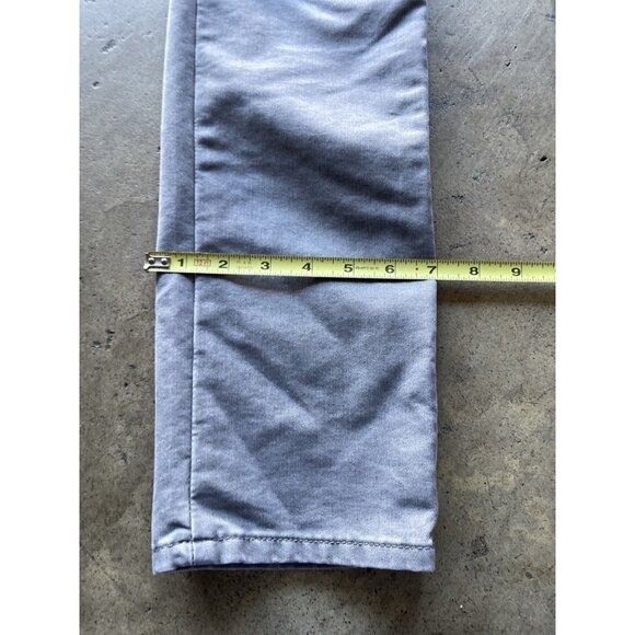 Hugo Boss Silver Gray Trousers Chinos Mens Casual W30 L32 Straight Pants - Picture 5 of 16